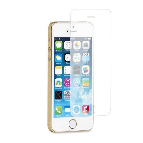 We Connect WE WE0093 Film de Protection d'écran en verre trempé pour iPhone 5/5C/5S