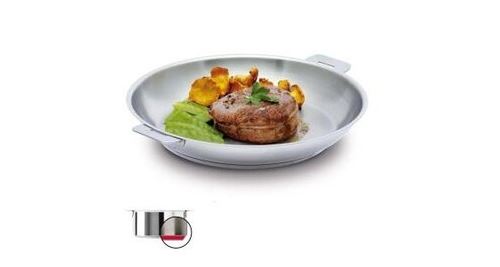 Cristel - p30q - poele induction mutine - 30 cm - poignee amovible