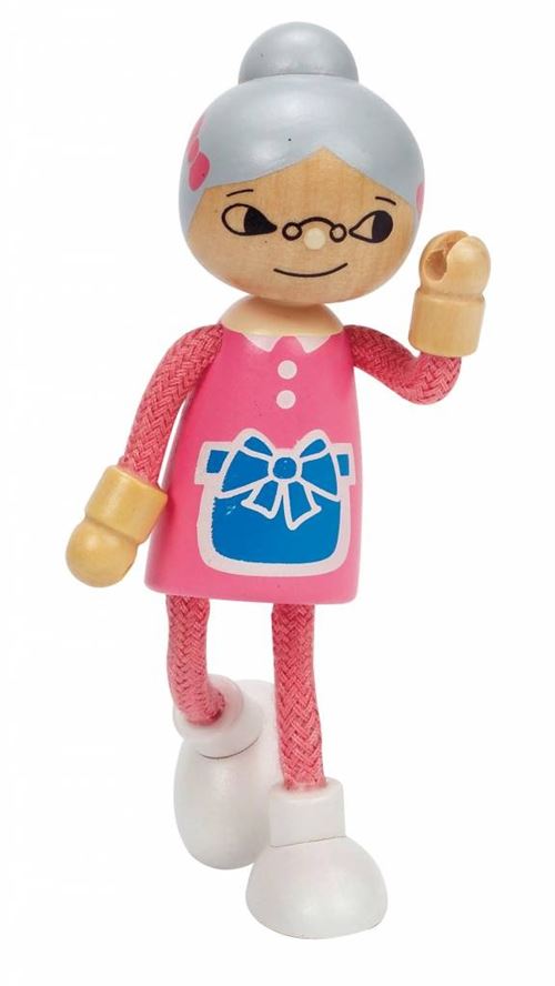 Hape Maison de poupée en bois grand-mère 6 cm