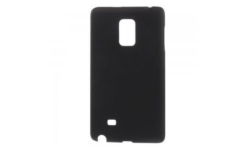Coque arrière noire rubber toucher gomme pour Galaxy Note Edge