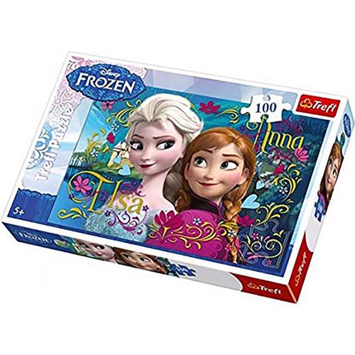 Puzzle 100 Pièces : La Reine des Neiges, Trefl