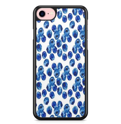 Coque Fifrelin pour iPhone 7 PLUS et iPhone 8 PLUS Liberty Motif Pattern Myrtilles