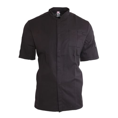 Le Chef - Veste de cuisinier ThermoCool - Unisexe (S) (Noir/Noir) - UTPC2704