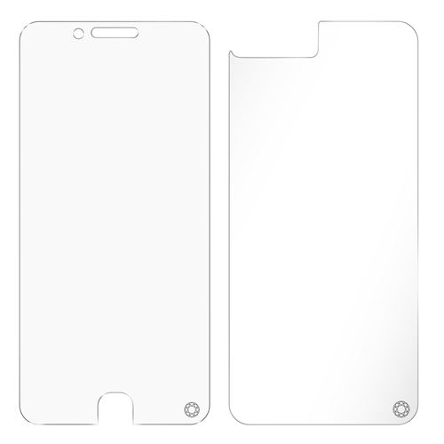 Verres organiques Avant Arrière Force Glass iPhone 8 Plus + kit de pose exclusif