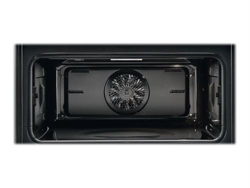 AEG MaxiKlasse KME761000M - Four combiné - intégrable - niche - largeur : 56 cm - profondeur : 55 cm - hauteur : 45 cm - acier inoxydable