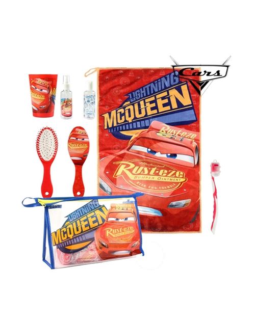Trousse de toilette avec accessoires cars 8751 (7 pcs)