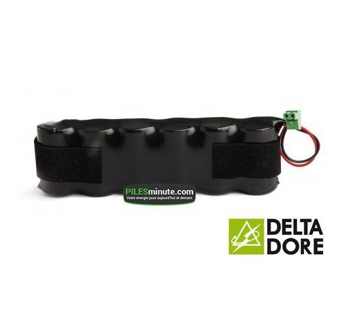 Delta Dore Noir Chrono Batterie Alarme Talco / - 6Lr20 Alcaline - 9V - 18Ah + Connecteur