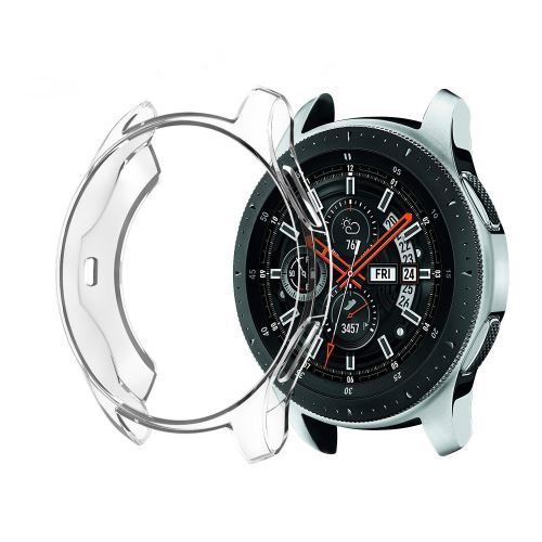 Coque de protection en TPU plating antichoc pour Samsung Galaxy Watch 42 mm - Transparent