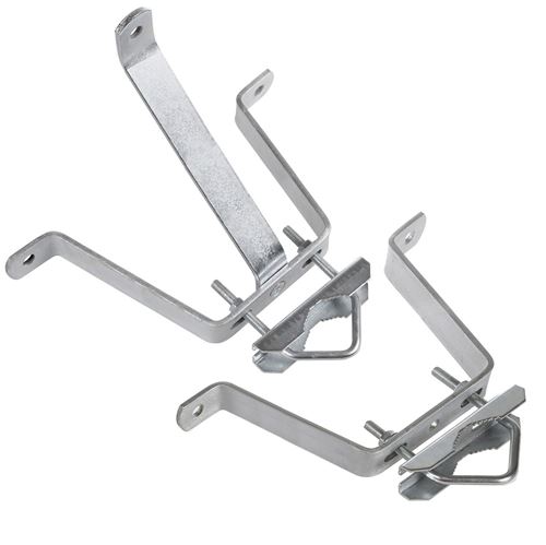 Maclean 556 mctv Satellite Accessoires de montage antenne satellite Accessoires (Arceau de Mât 18 cm)
