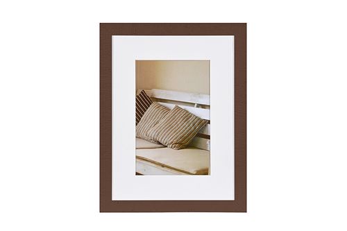 Henzo Cadre photo en bois Driftwood, Bois, marron foncé, 30 x 40 x 1.5 cm