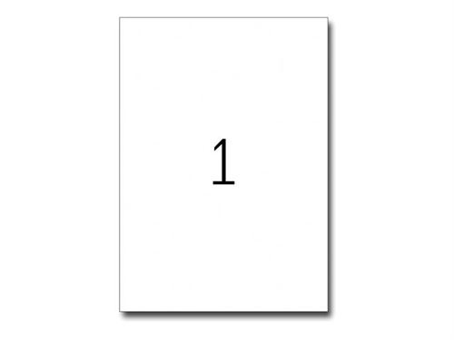 Herma Labels 210x297 Mm 10 Sheets Din A4 10 Units Blanc