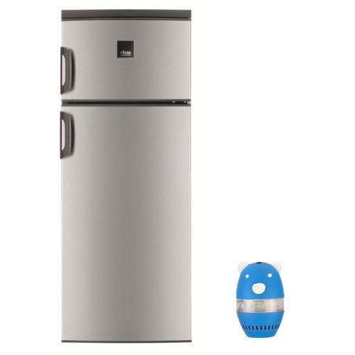 réfrigérateur double porte faure 1033399 réfrigérateur 2 portes avec dégivrage automatique et clayettes verre.