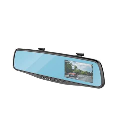 Camera auto retroviseur miroir embarquée Full HD dashcam 16 go class 10