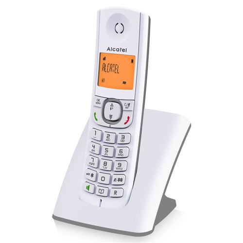 Alcatel Classic F530 - Téléphone sans fil avec ID d'appelant - DECT - gris