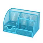 6 Corbeilles à Courrier KLASSIK Transparentes - Design Moderne Pour Bureau DIN A4/C4