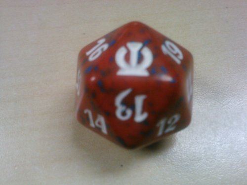 Compteur de vie MTG Spindown D20 - Theros Red