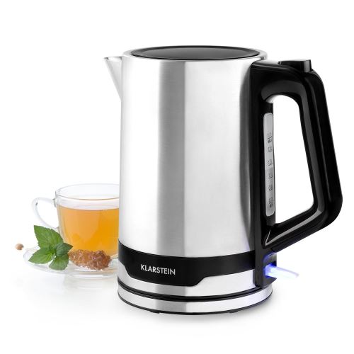 Klarstein Arabica Bouilloire électrique sans fil 1,7L - 1850 à 2200W - design inox