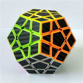 Megaminx Magic Cube 3x3 Dodecaèdre sans autocollants Cubes de vitesse Casse-tête Puzzle Torsionnel Jouet  26