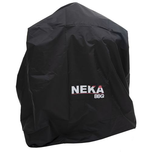 Neka - Housse de protection pour barbecue - L. 71 x H. 68 cm - Noir