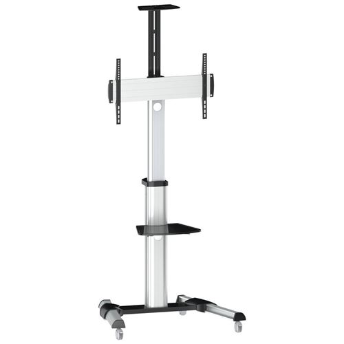 Chariot de télévision InLine®, réglable en hauteur, pour téléviseur à LED de 94 à 178 cm (37 à 70), max. 50 kg