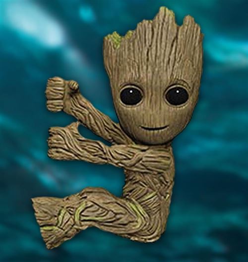 NECA Scalers - 2 personnages - Les gardiens du Galaxy 2 - Figurine Groot