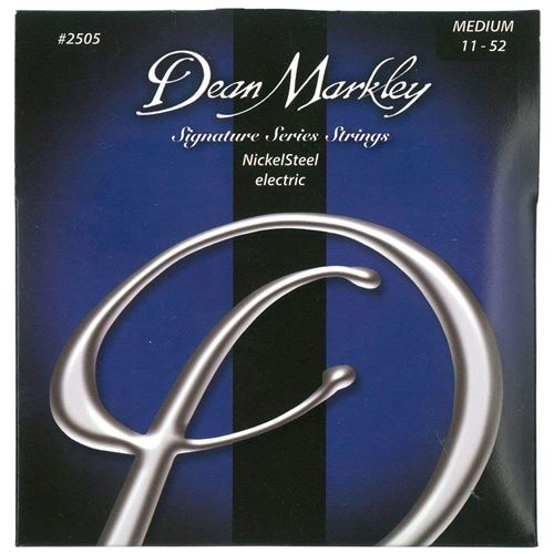 Dean Markley 2505B Jeu de cordes pour Guitare électrique Nickel Steel Medium 11-52