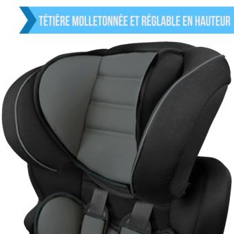 REHAUSSEUR DE SIÈGE AUTO AVEC ISOFIX NOIR – Baby Concept