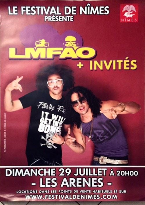 LMFAO - 80x120 cm - AFFICHE / POSTER