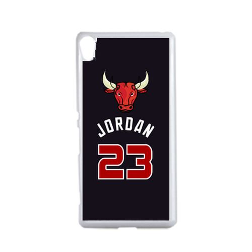 Coque Chicago Jordan 23 Compatible Sony Xperia Xa Transparent