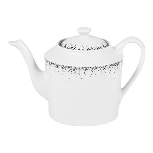 Théière boréalis gris 1,2 l - Table Passion - Blanc - Porcelaine