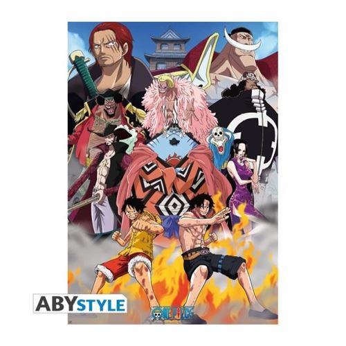 poster one piece - marine ford - roulé filmé (91.5x61) - abystyle