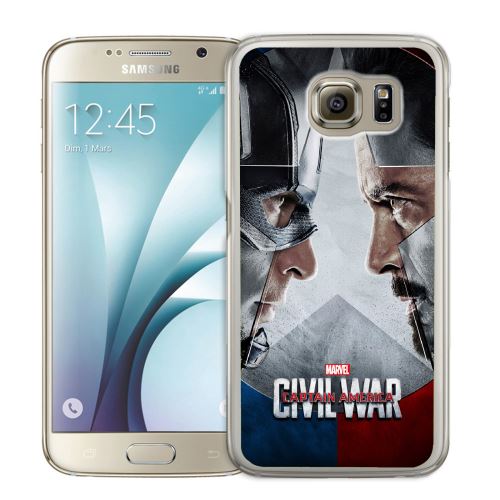 Coque pour Samsung Galaxy S7 Edge avengers civil war