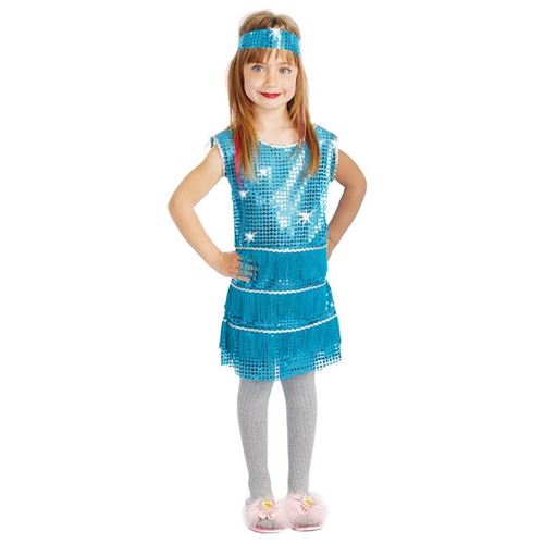 deguisement charleston bleu fille