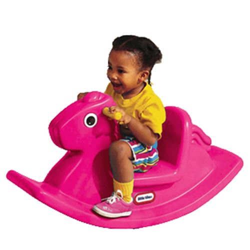 Little Tikes - Cheval à Bascule Rose