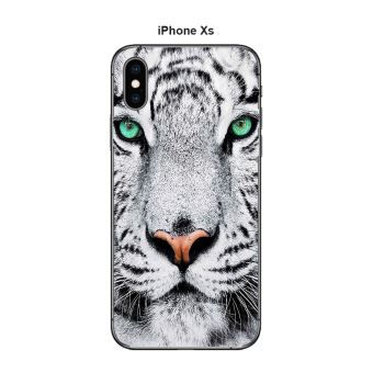 Coque Apple Iphone XS design Tigre Blanc - Etui pour ... Apple iphone 11 64gb italia blanc lte neuf original smartphone ios 13.