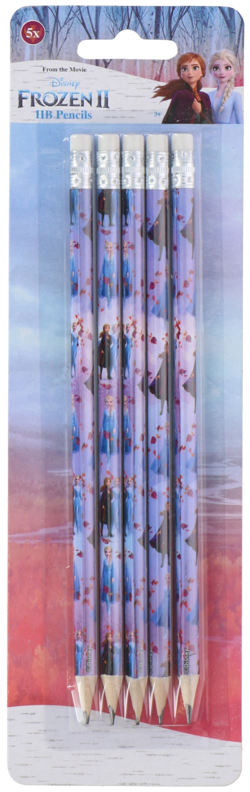 Disney Frozen II crayons violet 5 pièces