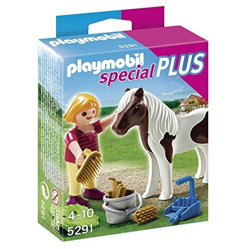 PLAYMOBIL Set de jeu Girl with Pony