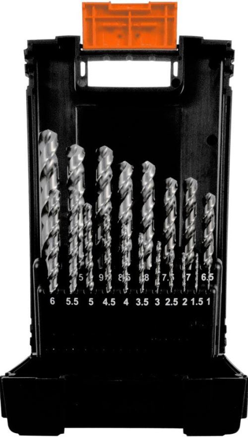 Projahn 67314 Coffret de 19 forets HSS-G Turbo 1-10 mm