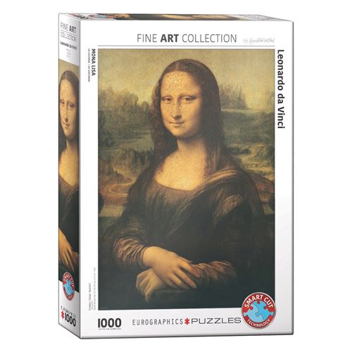 EurographicsPuzzles - Mona Lisa - puzzle - 1000 pièces