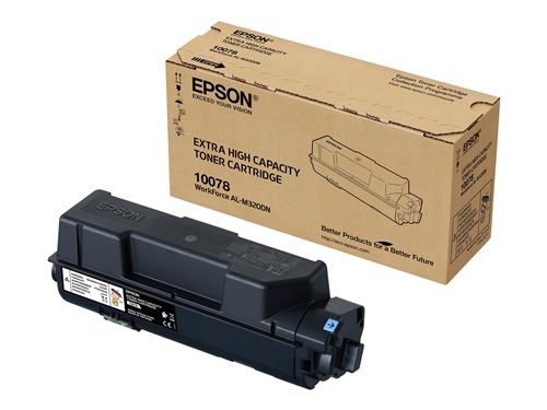 Epson S110078 - Capacité très élevée - noir - original - cartouche de toner - pour WorkForce AL-M320DN, AL-M320DTN