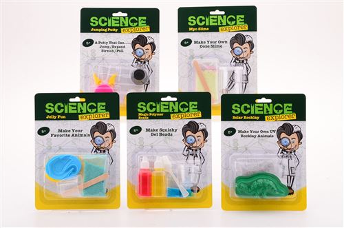Science Explorer DIY Experiments sur la carte 5 assorties