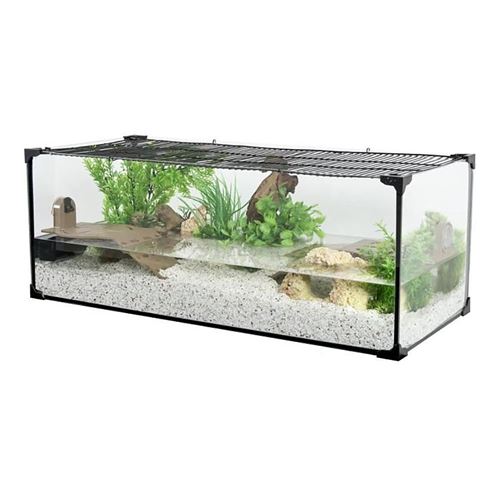 Meilleurs prix pour Zolux - Terrarium pour tortues d'eau Karapas 80 noir