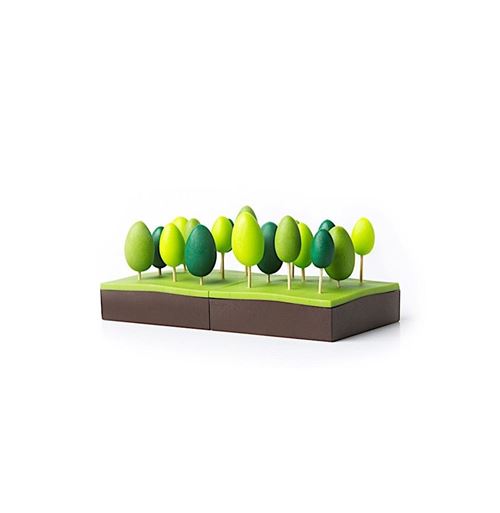 Set de 18 piques apéro forêt