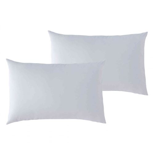 Lot de 2 Taies d'oreiller bébé P'tit Basile 40x60 cm Gris perle
