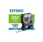 DYMO RUBAN D1 12MMX7M NOIR/BLANC