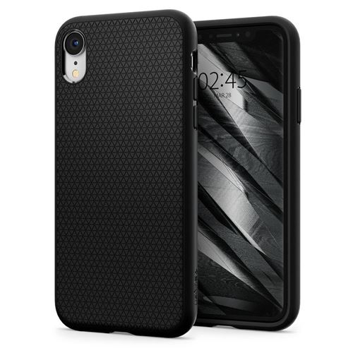 Spigen Liquid Air - Achterzijde behuizing voor mobiele telefoon - thermoplastic polyurethaan (TPU) - voor Apple iPhone XR
