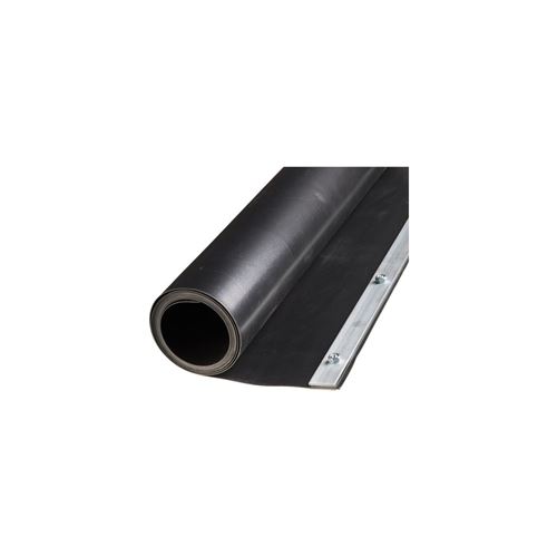 Feuille de barrière de racine Nature 0,7 x 3 m HDPE Noire 6030226