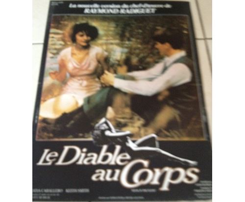 Le Diable AU Corps AFFICHE CINEMA ORIGINALE