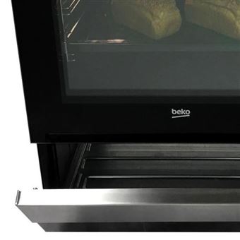 Beko FSS57100GAC - Cuisinière - pose libre - largeur : 50 cm - profondeur : 60 cm - hauteur : 85 cm - avec système auto-nettoyant - anthracite