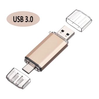 9€03 sur Clé USB 32Go 2 en 1 Type-C et USB 3.0 Mémoire Stick pour Android  Smartphone et Tablette - Or - Disques durs externes - Achat & prix